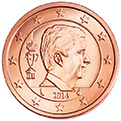 2 cents coin Belgium 2014 series